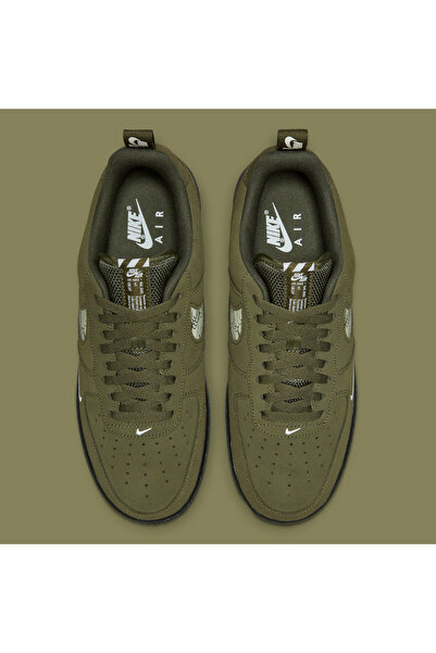 Nike Zeytin Yeşili ve Siyah Tonlu Bu Air Force 1 Low
