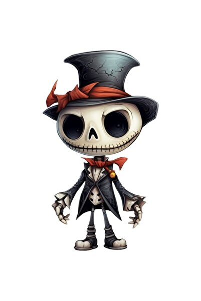 BV Autocolant decorativ, Halloween, alb, 90 x 52 cm