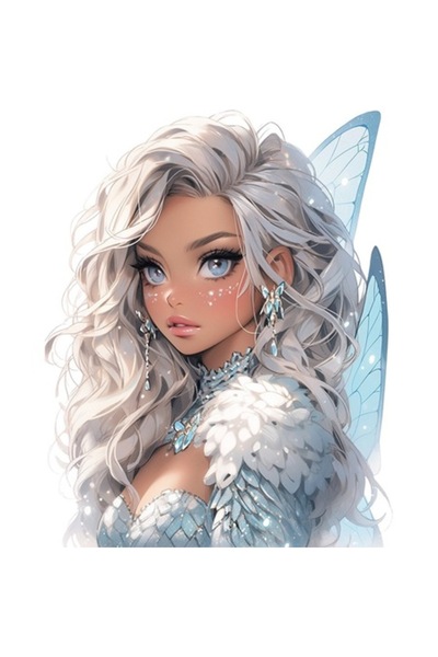 BV Autocolant decorativ - Prințesă, 75 cm