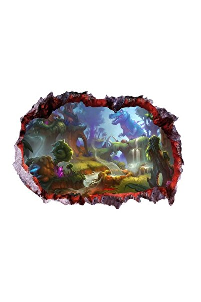 BV Autocolant decorativ cu dinozauri, 85 cm, 4256ST-1