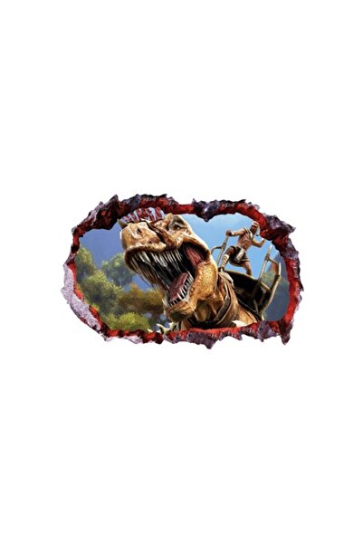 BV Autocolant decorativ cu dinozauri, 85 cm