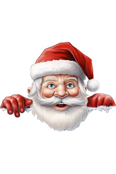 BV Decorative sticker, Santa Claus, Red, 1371STK-13