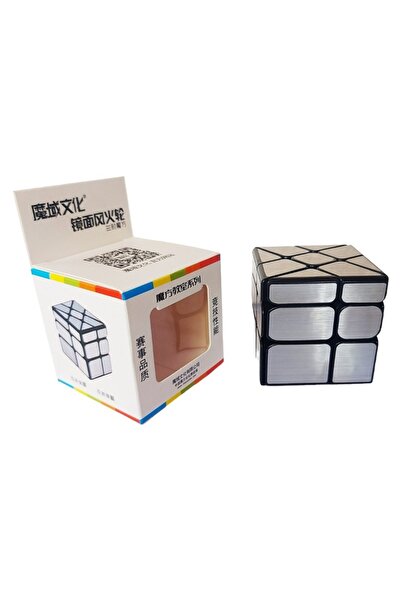 BV Cub Magic 3x3x3 Moyu Windmiil, Argintiu