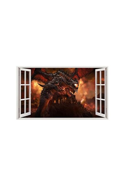 BV Autocolant decorativ cu dinozaur, 85 cm