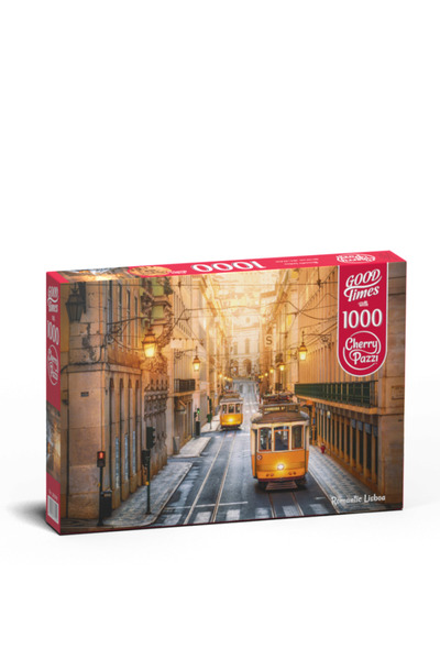 optimaroma Puzzle 1000 piese Romantic Lisboa 30509 Cherry Pazzi