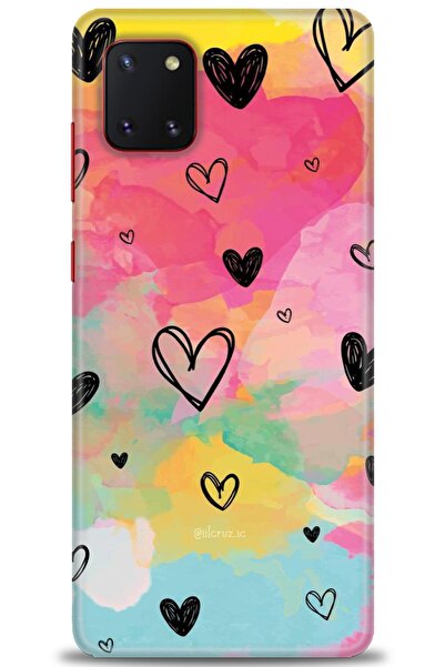 kılıfevreni غطاء متوافق مع هاتف سامسونج جالاكسي A81 A+ Plus HD مطبوع - غطاء س...