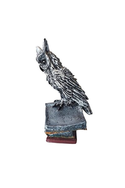 BV Decorative figurine in the shape of an owl on a book, 29 cm