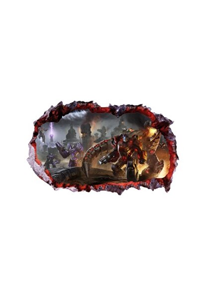 BV Autocolant decorativ cu dinozauri, 85 cm, 4419ST-1