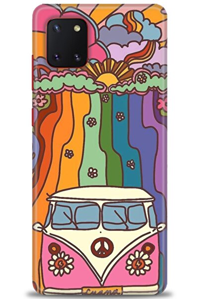 kılıfevreni غطاء متوافق مع هاتف سامسونج جالاكسي A81 A+ Plus HD مطبوع - غطاء س...