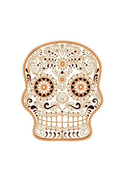 BV Decorative Sticker - Skull, 78 cm (216STK-9)