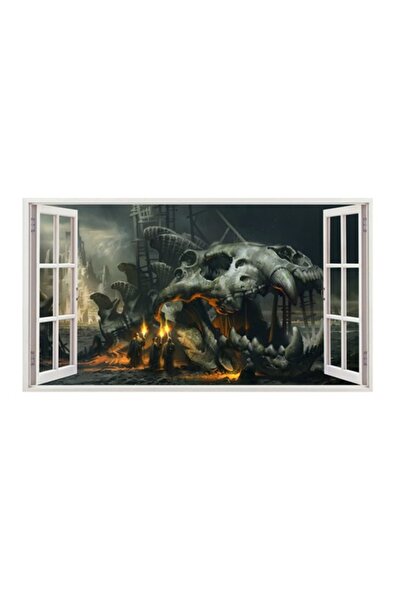 BV Autocolant decorativ cu dinozauri, 85 cm, 4280ST