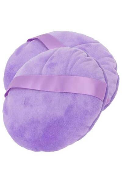 OEM Set 2 Large Makeup Puffs, Violet