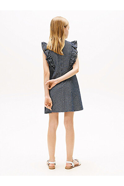 Tommy Hilfiger Girl's Seersucker Stripe Dress