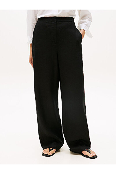 Tommy Hilfiger Women's Essential Linen Tailored Pants
