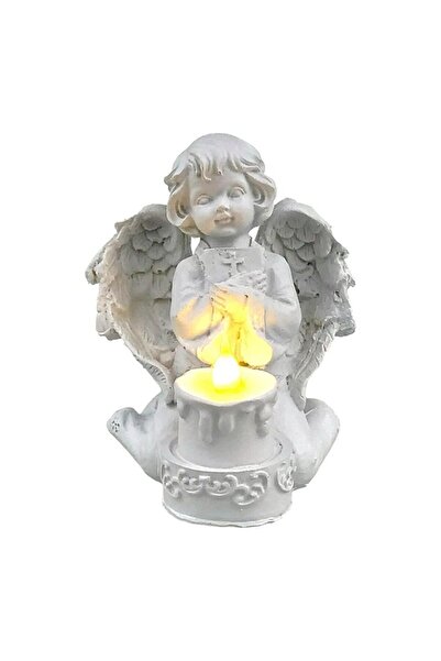 BV Decorative angel figurine with candle, 11 cm, 1730H