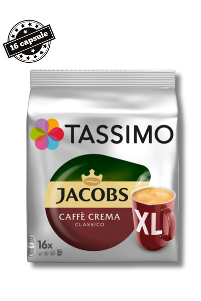 Jacobs 16 capsule Tassimo Caffe Crema Classico XL