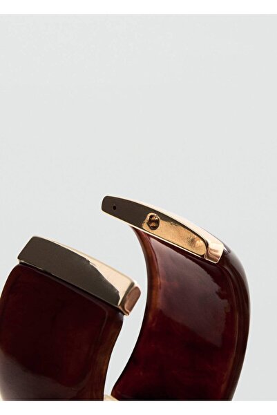 MANGO Woman Reçine sert bilezik