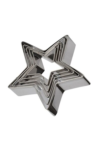 BV Σετ 5 κουπάτ για μπισκότα σε σχήμα αστεριού, 9 cm, 511COF