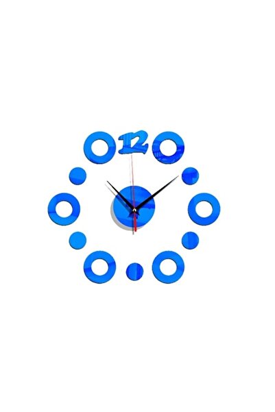 BV Decorative Wall Clock, Round, Acrylic Mirror, 40 cm, MC-062