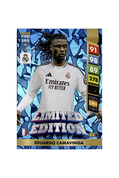 hediyecik بطاقة بانيني فيفا 365 أدرينالين إكس إل 2025 إصدار محدود - إدواردو ك...