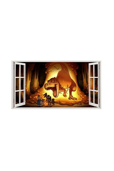 BV Autocolant decorativ cu dinozaur, 85 cm
