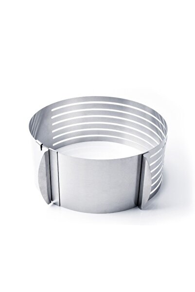 BV Inel reglabil pentru felierea tortului 8 cm, 16-20 cm, oțel inoxidabil (145COF)