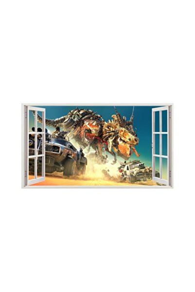BV Autocolant decorativ cu dinozauri, 85 cm, 4428ST