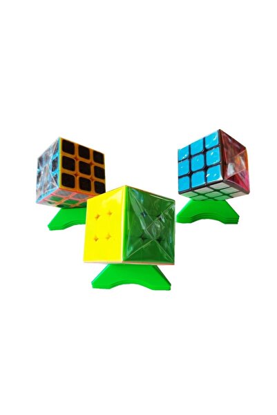 BV Set of 10 Universal Cube Stands, All Brands & Sizes, Magic Cub, Green
