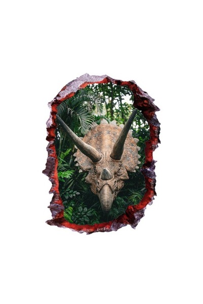 BV Autocolant decorativ cu dinozauri, 85 cm, 4401ST-1