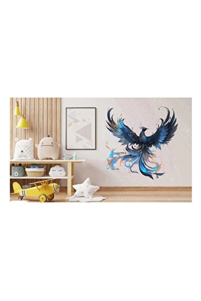 BV Decorative sticker Phoenix Bird Turquoise 61 cm