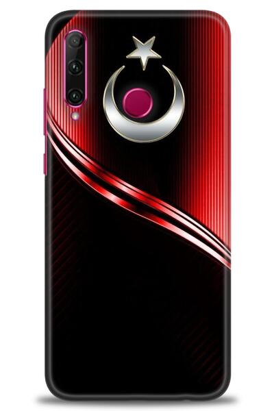 Rulet Aksesuar غطاء متوافق مع هاتف هواوي هونر 20 لايت HD مطبوع - غطاء سيليكون...