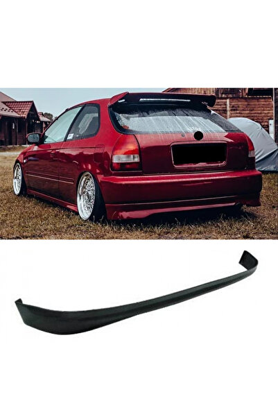 AkmTuning Honda Civic HB Arka Ek Difüzör Siyah Plastik 1996 1997 1998 1999 20...