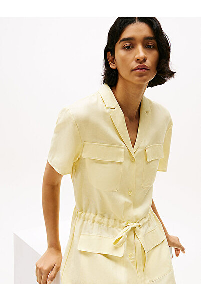 Tommy Hilfiger Women's Textured Linen Dress