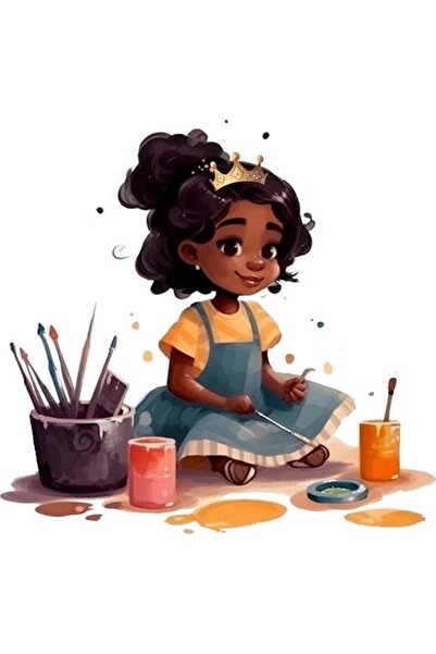 BV Sticker decorativ, Mica Printesa, Multicolor, 63 cm, 1282STK-6