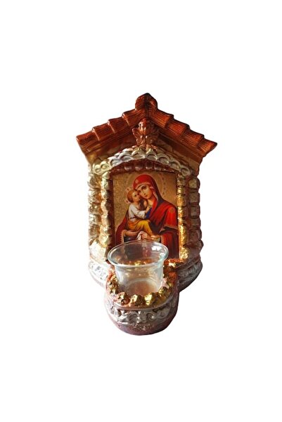 BV Suport lumânare, Fecioara Maria, 24 cm, GXL040