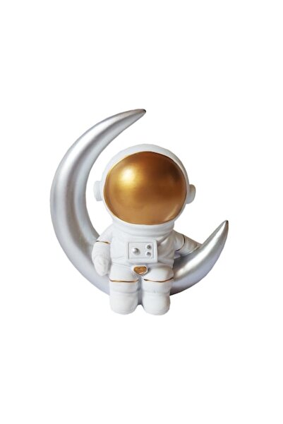 BV Decorative figurine - Astronaut on the Moon, 12 cm