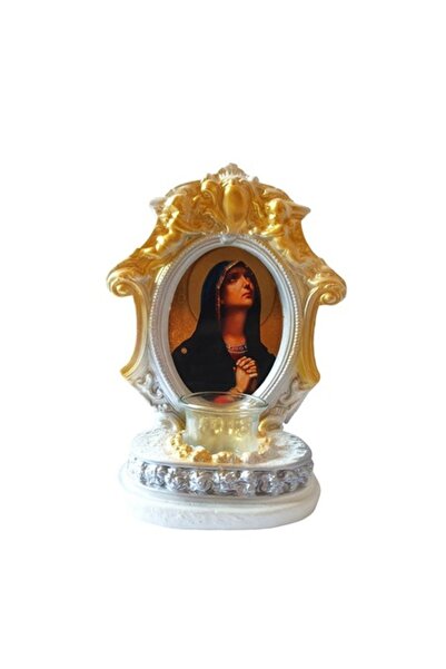 BV Suport lumânare, Fecioara Maria, 24 cm, GXL038