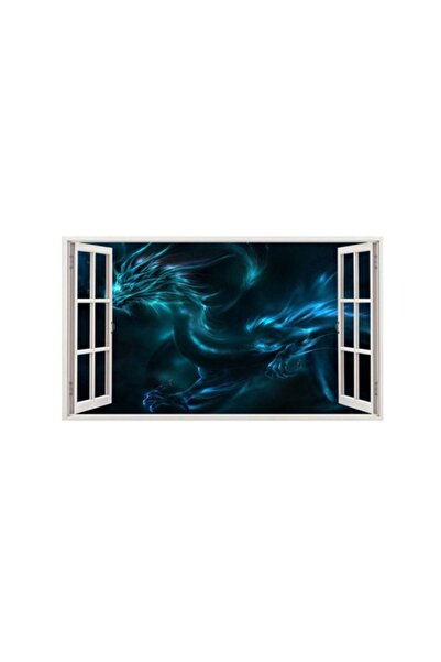 BV Autocolant decorativ cu dinozaur, 85 cm