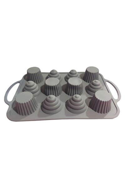 BV Silicone Baking Tray, 12 Heart Cavities, 37 cm, CooKstyle (132COF)