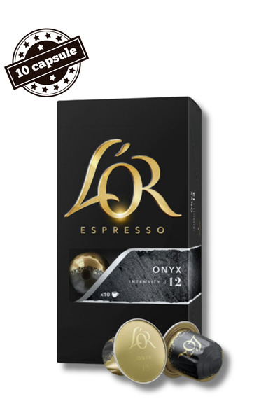 L'OR 10 capsule Espresso Onyx - Compatibile cu Nespresso