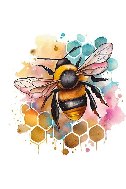 BV Decorative Sticker - Bee, Yellow, 61 cm (1257STK)