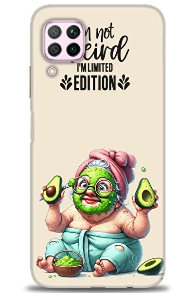 Rulet Aksesuar غطاء متوافق مع هاتف هواوي P40 لايت HD مطبوع - غطاء سيليكون مصم...