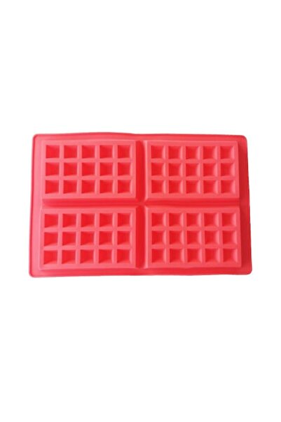 BV Formă de silicon, 4 cavități, pentru gogoși, Roșu, 28 cm, 233COF