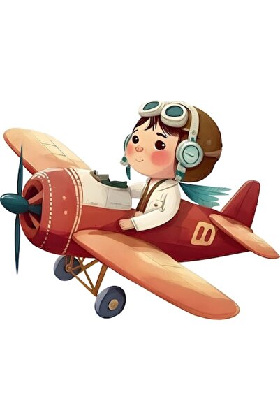 BV Decorative Sticker, Helicopter, Brown, 76 cm, 1286STK-5