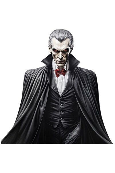 BV Autocolant decorativ, Horror, Negru, 61 cm