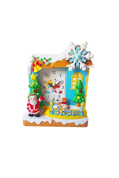 BV Musical Table Clock, Blue, 22 cm