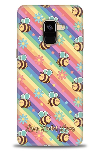 kılıfevreni غطاء متوافق مع هاتف سامسونج جالاكسي A8 2018 A+ Plus غطاء HD مطبوع...