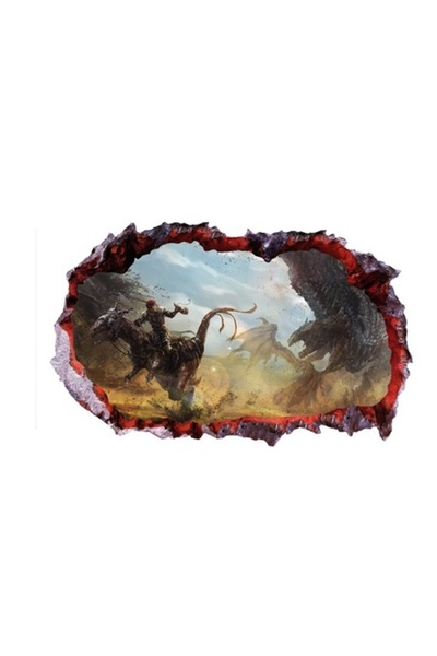 BV Autocolant decorativ cu dinozauri, 85 cm, 4436ST-1