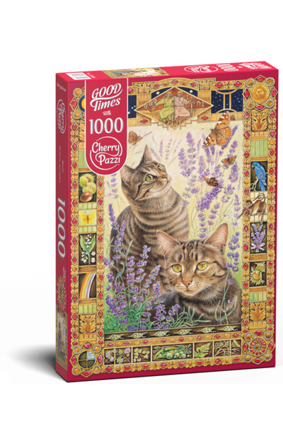optimaroma Пъзел 1000 части Котки 30196 Чери Паци