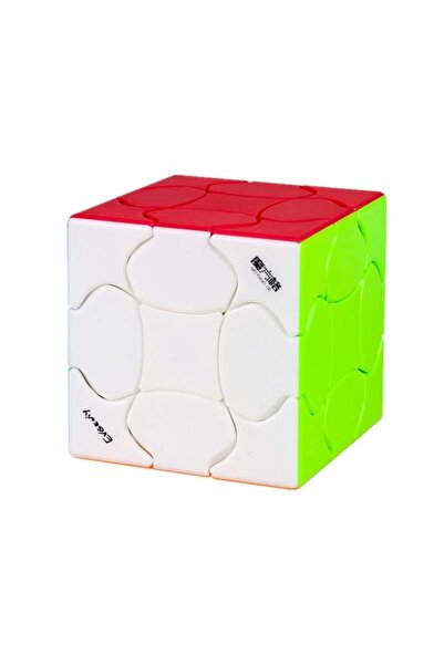 BV Cub Magic 3x3x3, QiYi Fluffy Speedcube, Stickerless, 464CUB-1